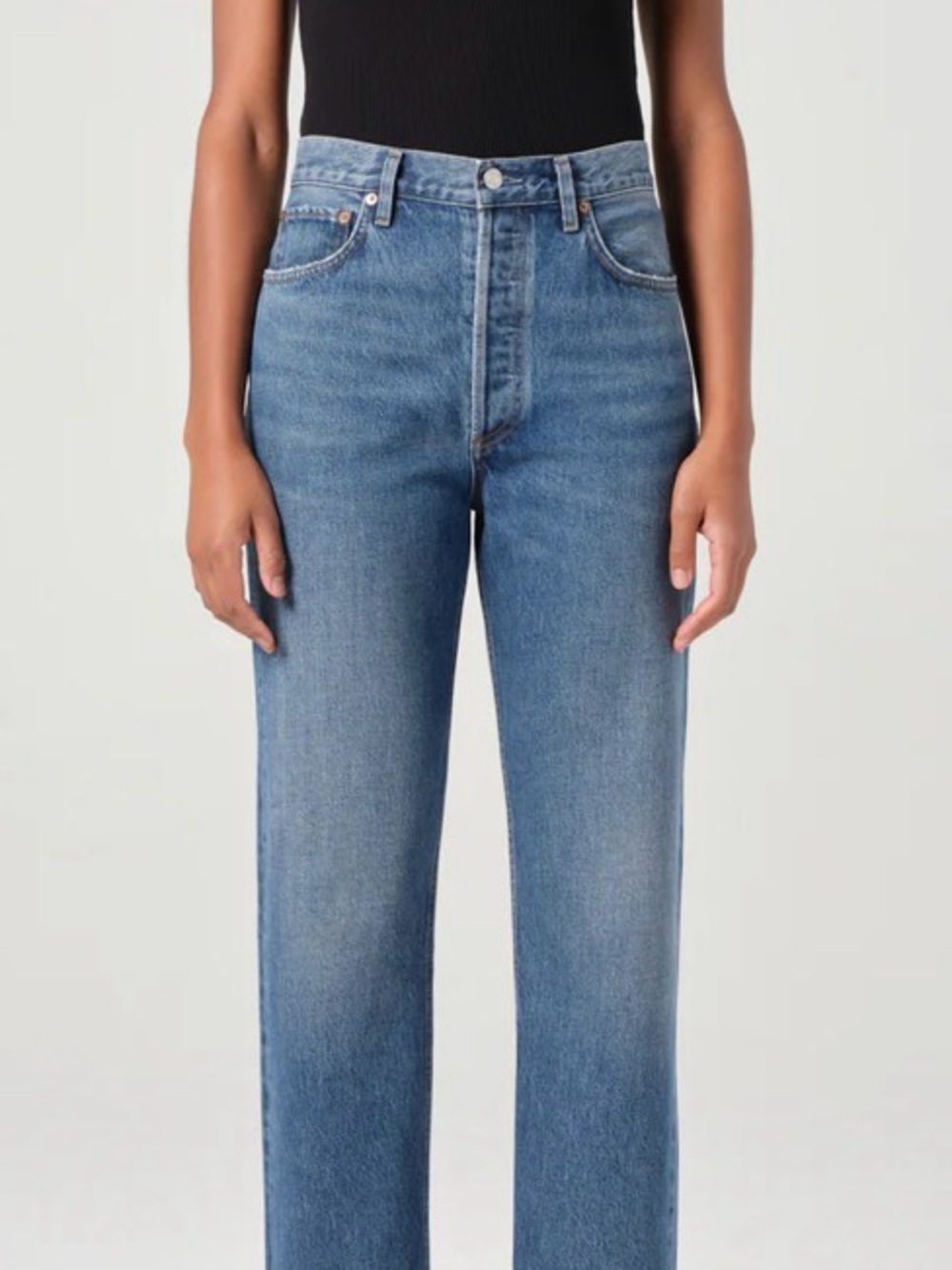 Agolde 90’s Pinch Style High-Rise Straight Leg Jeans size 29